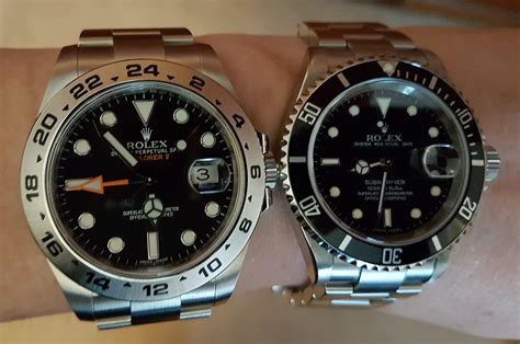 rolex explorer ii or submariner